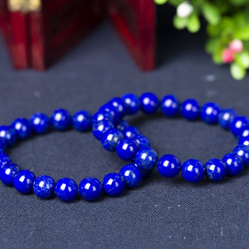 Favorite Level Lapis Lazuli Bracelet - Rudraksha Mala Jewelry