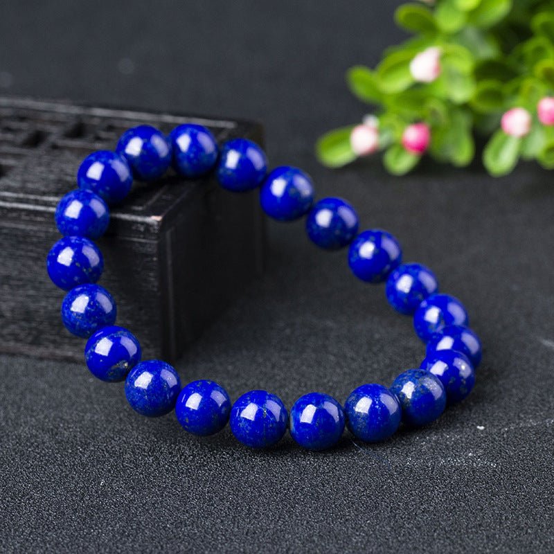 Favorite Level Lapis Lazuli Bracelet - Rudraksha Mala Jewelry