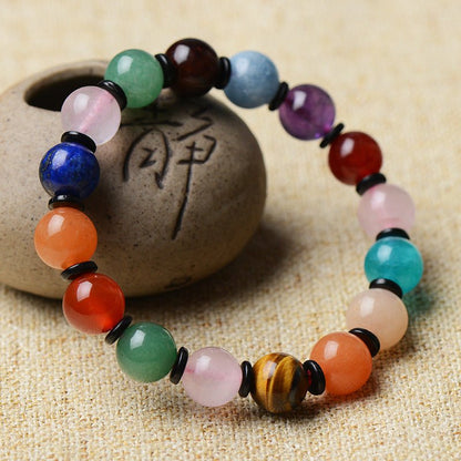 Healing Crystal Bracelets - Rudraksha Mala Jewelry