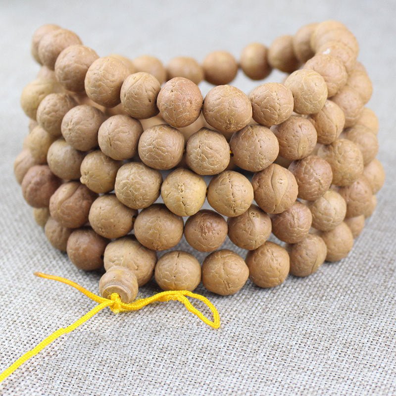 Phoenix Eye Bodhi Seed 108 Mala Beads - Rudraksha Mala Jewelry