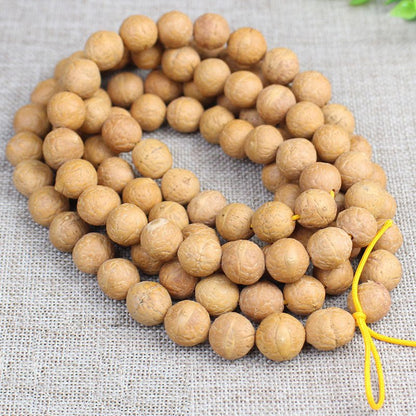 Phoenix Eye Bodhi Seed 108 Mala Beads - Rudraksha Mala Jewelry